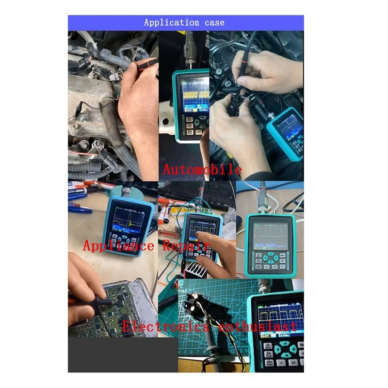 HOT SALE DSO1511E+ Professional Digital Oscilloscope Small Portable Oscilloscope 120M Bandwidth 500M Sampling