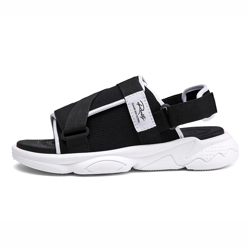 

Summer Men Sandals Genuine Leather Mens Casual Shoes Outdoor Men Leather Sandals for Men Beach Shoes Roman mens Shoes