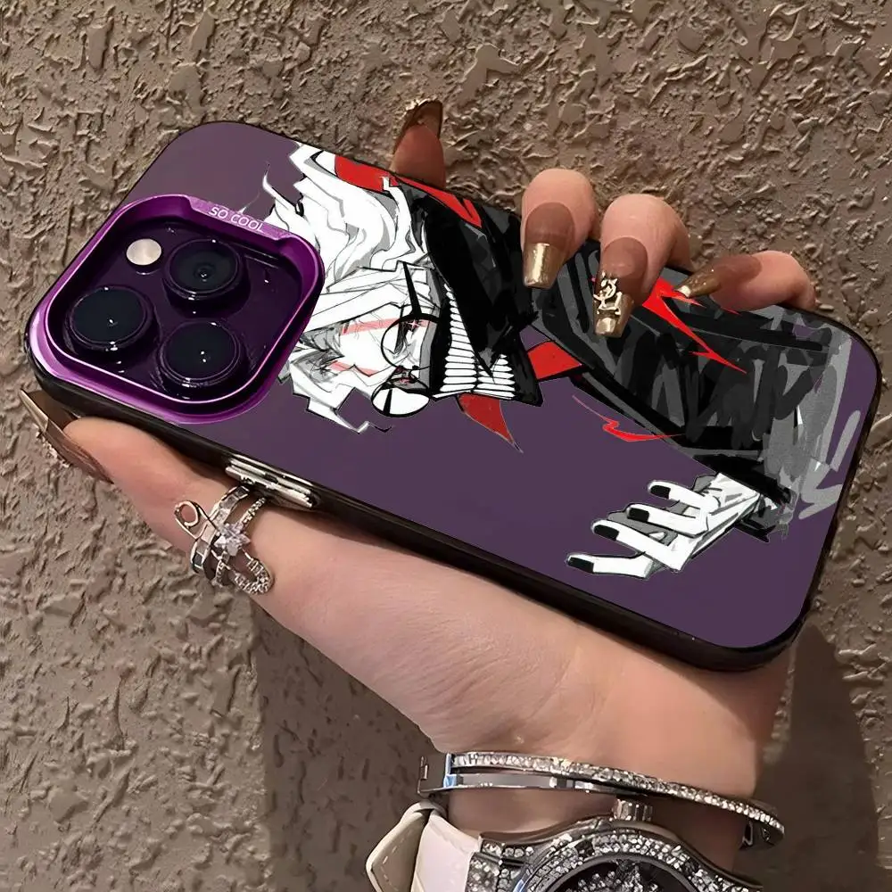 D-Dandadan Ken T-Takakura fundas de teléfono para iPhone 17 16e 15 14 13 12 11 Plus Pro Max ProMax fundas coloridas