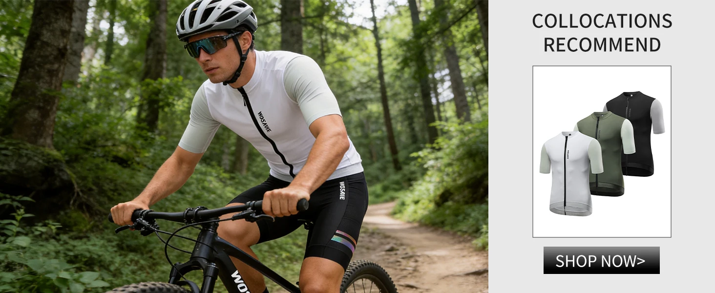 WOSAWE Herren Sommer-Radlerhose mit 3D-Polsterung, atmungsaktive Fahrradhose mit Handytasche, reflektierend, rutschfest, für MTB und Straßenfahrten – Detail 9