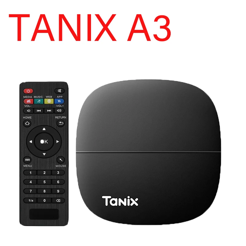 Tanix A3 Smart TV Box TANIX A3 H313 1G/8G 2G/16G Android 10.0 WIFI 4K HD Set-top Box Allwinner H313 Internet Set-top Box