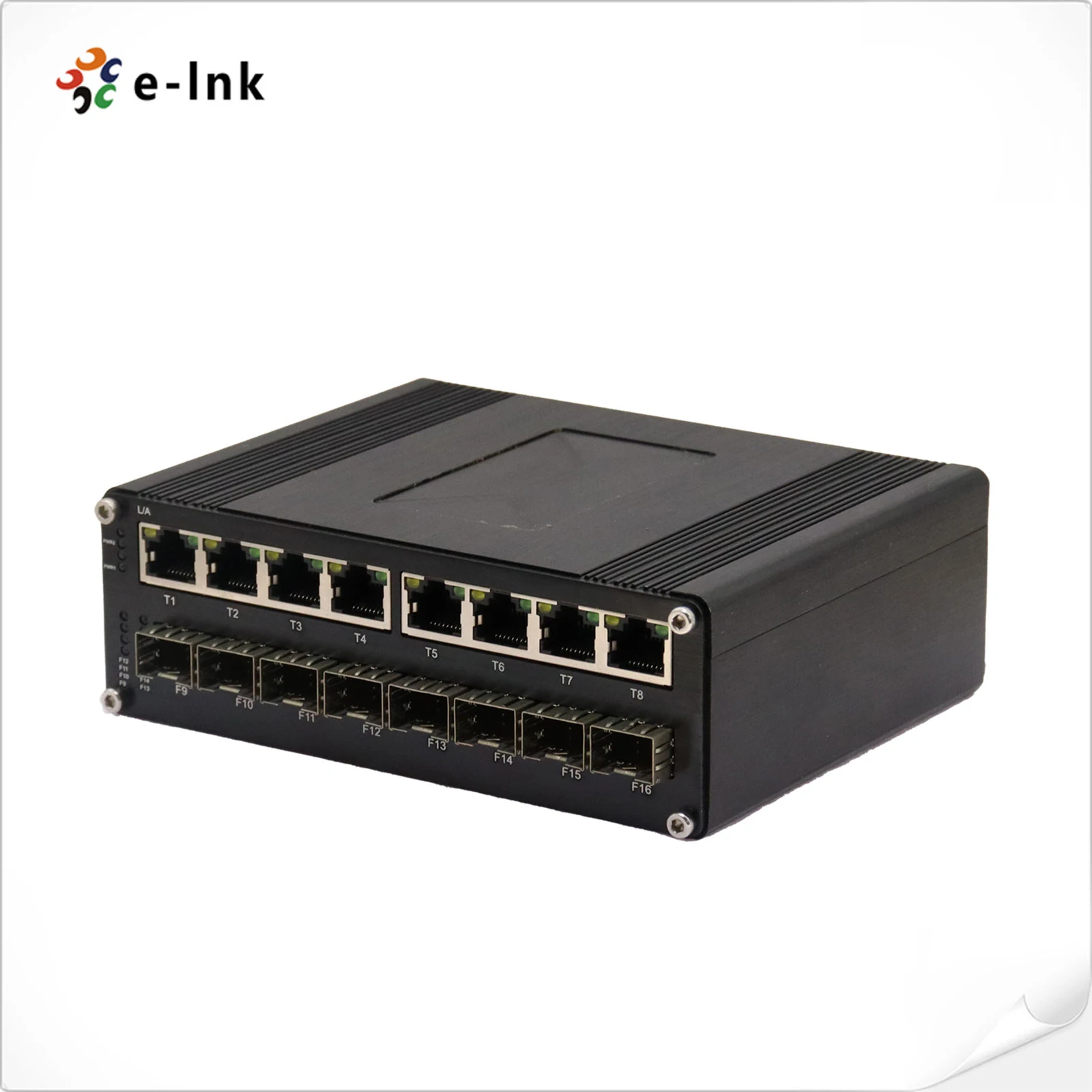 

Industrial L2+ 8-Port 10/100/1000T + 8-Port 1000X SFP Managed Ethernet Switch