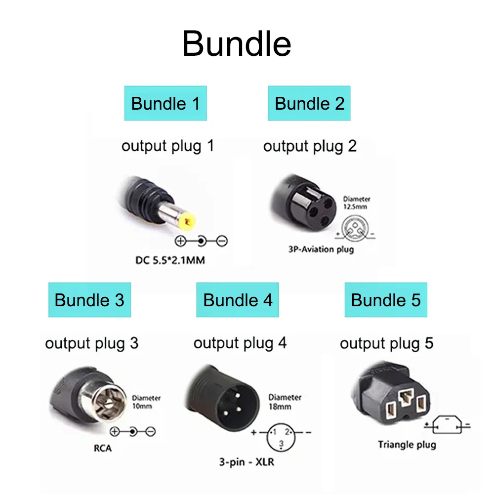 67.2V 5A Li-ion Battery Charger 16S 60V Li-ion Battery Pack intelligent Protection Output Port DC/Aviation/RCA/XLR/Triangle plug