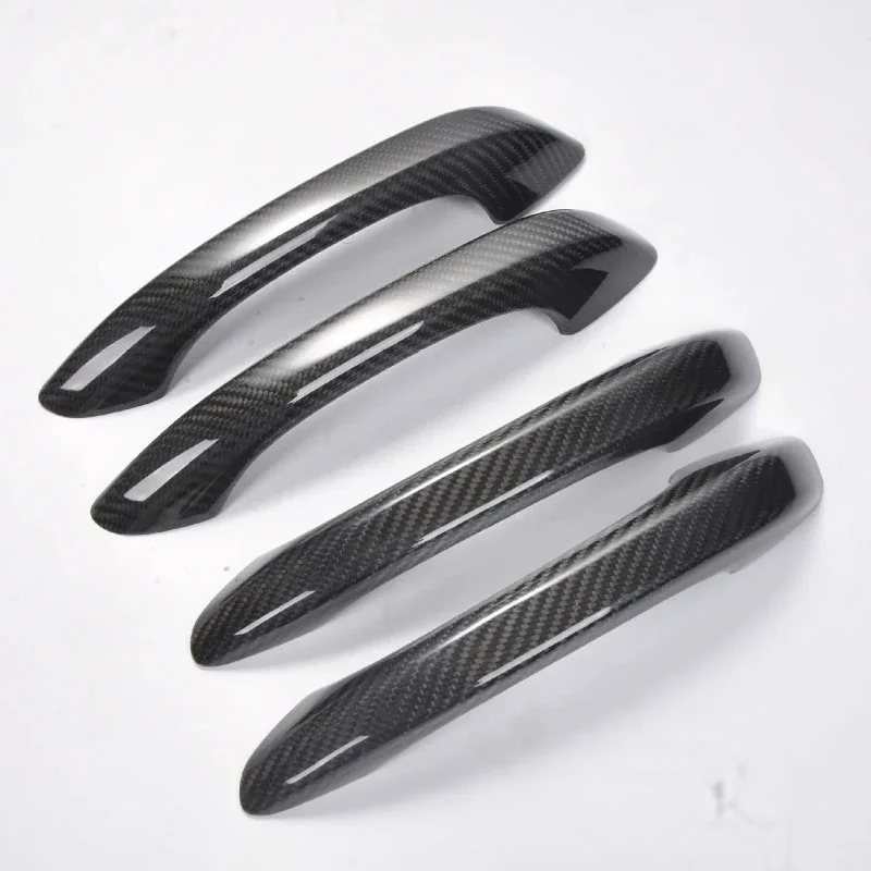 

For Porsche Macan Real Dry Carbon 2014-2017 Exterior Door Handle Shell Cover Decoration Modification Body Kits Accessories