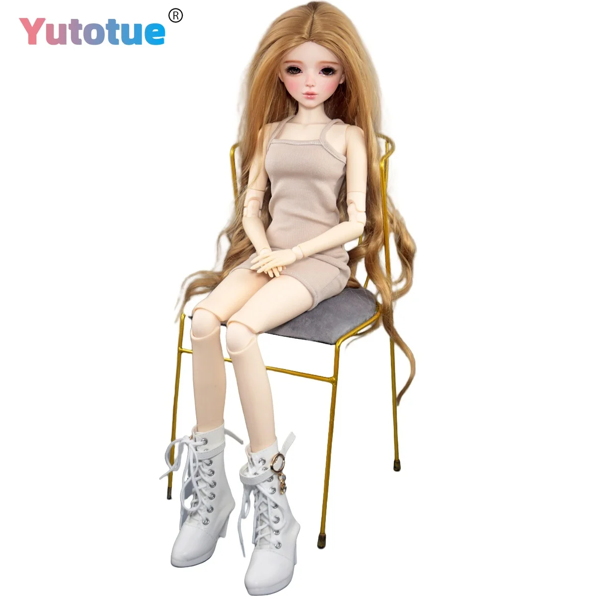 

YUTOTUE 56 см, высота, красивая женская кукла, ручная роспись, макияж, реалистичная 1/3 BJD кукла, игрушка в подарок