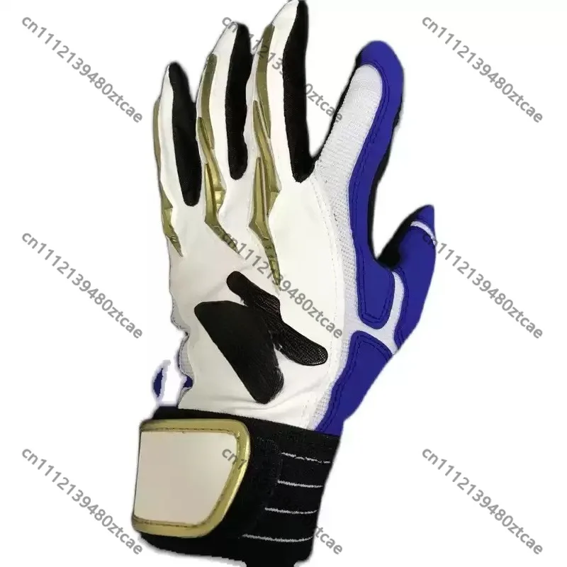 Sheepskin Baseball Batting Gloves One Pair, Breathable Softball Batting Gloves for Sports Training