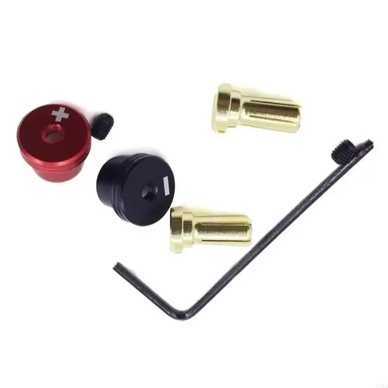 CORB Heat Dissipation 4mm Remote Control Car Battery  Banana Plug Connectors