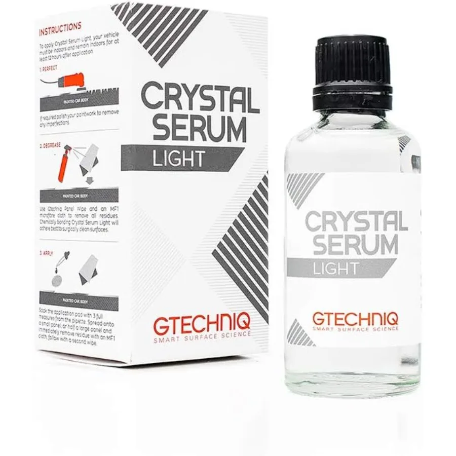 Gtechniq - حزمة إضاءة مصل كريستال EXOv5 50 مل - حماية طلاء السيراميك لأسطح السيارات تعزز اللمعان #2