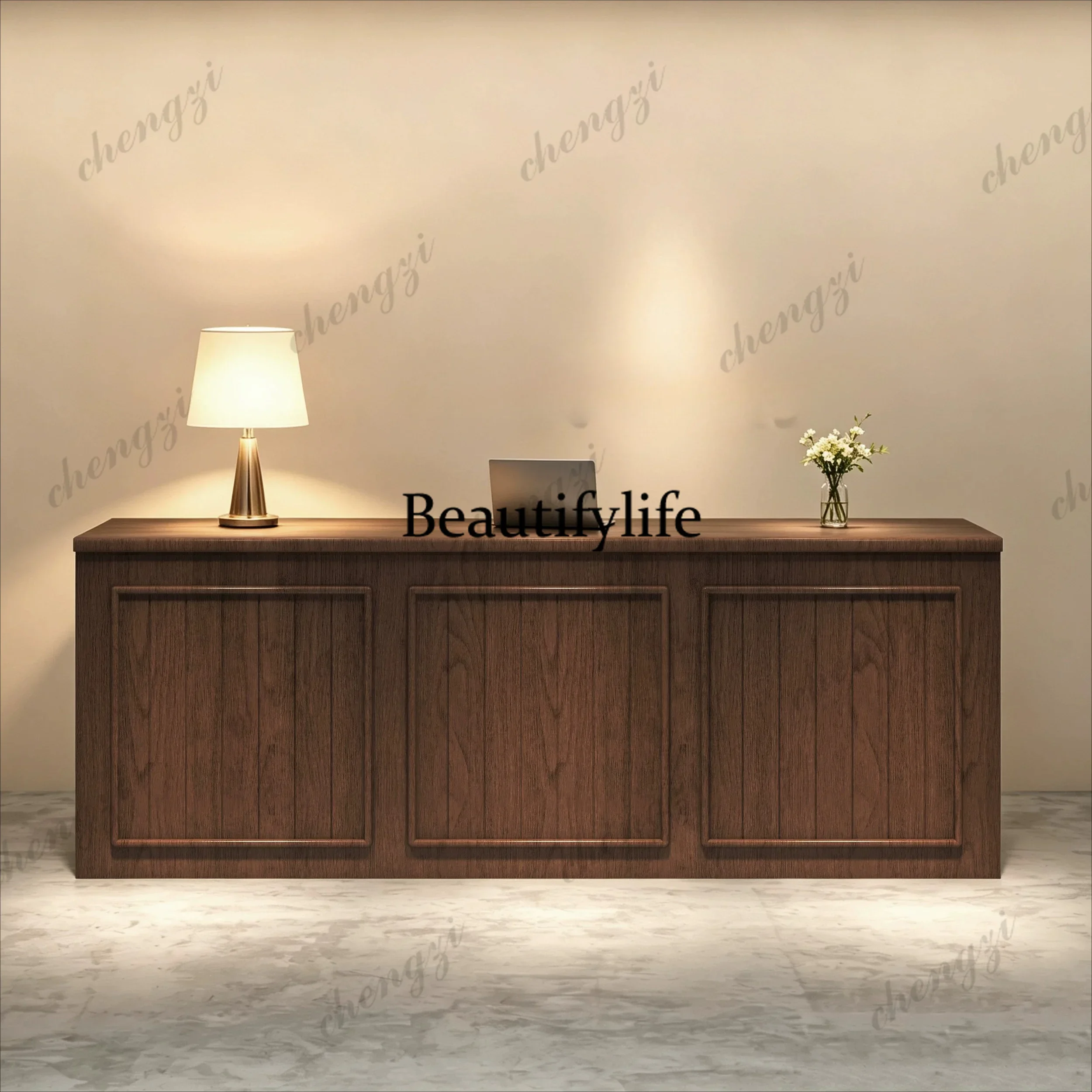 DD182  Vintage clothing store checkout page coffee, bread dessert shop bar, custom
