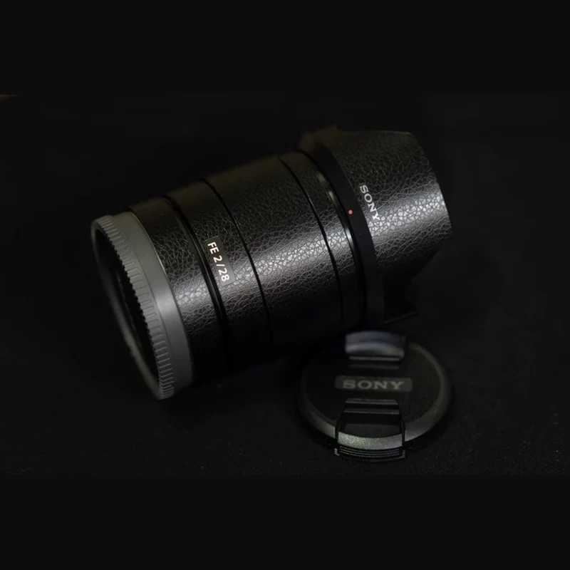 ソニー FE 28 ミリメートル F2 (SEL28F20) アンチスクラッチカメラレンズステッカーコートラップ保護フィルムボディプロテクタースキンカバー FE 2/28