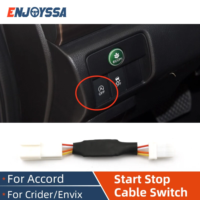 

Car Start Stop Canceller For Honda Accord Crider Inspire Automatic Stop Start Engine System Off Device Plug With Drive and Park