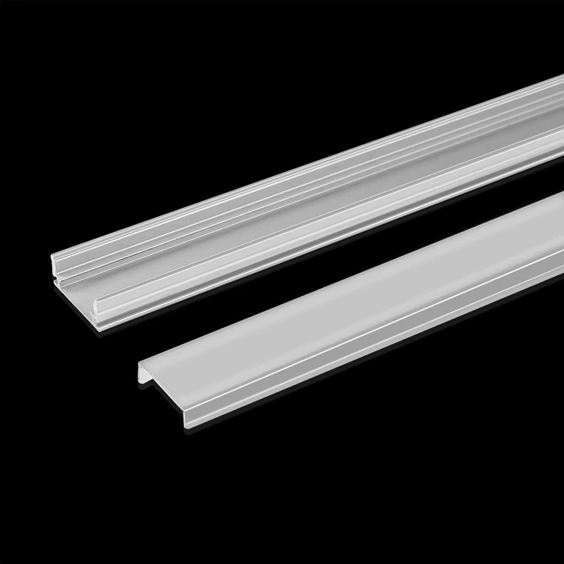 50cm Aluminium Channel for Led Strip U Style Aluminum Profile with Diffuser Milky PC Cover,LED Bar Strips Light Holder