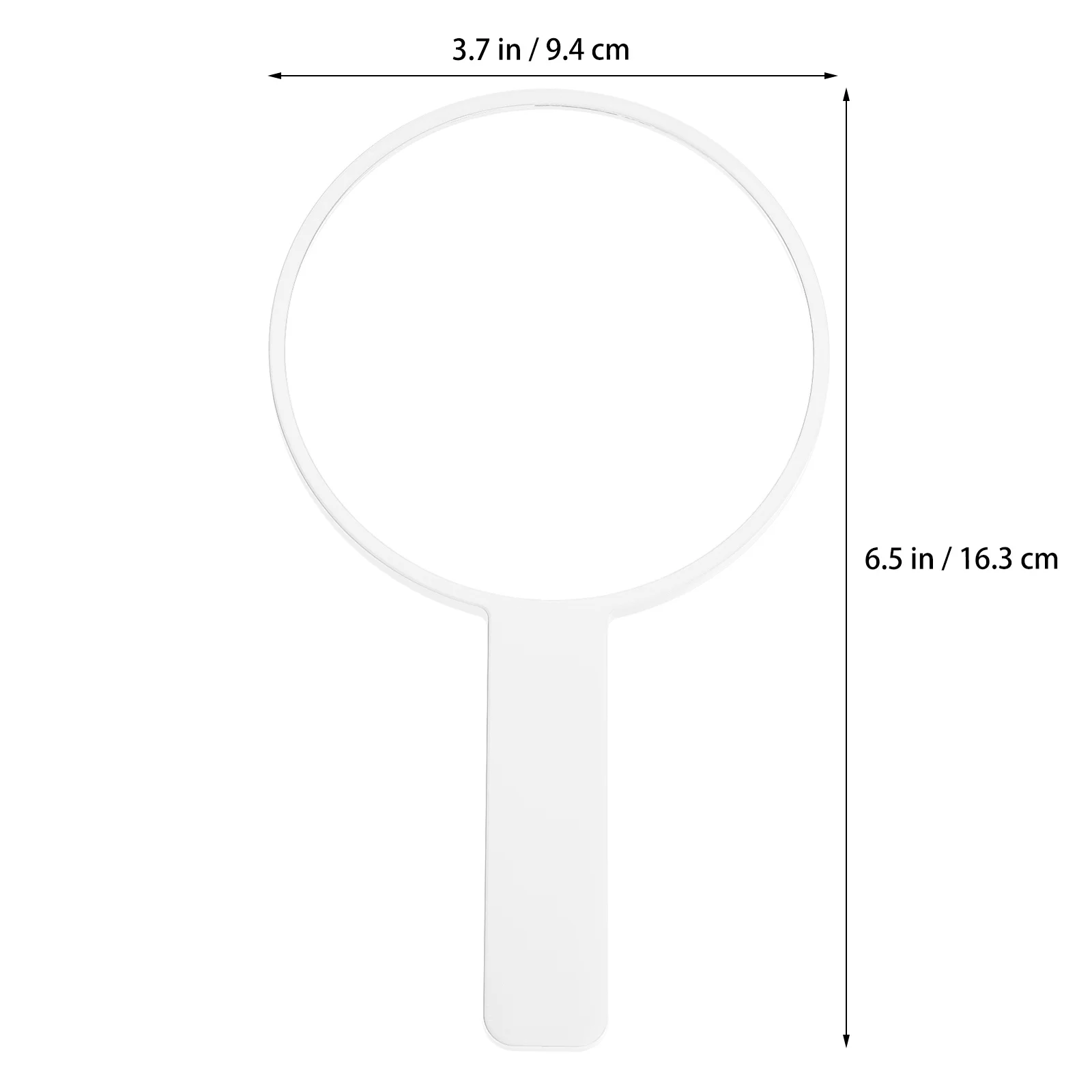 Kompaktowe, okrągłe lusterko ręczne, przenośne lusterko do makijażu, idealne w podróży, do domu, łazienki, dla kobiet, do codziennego użytku, niezbędne w zakresie kosmetyki.