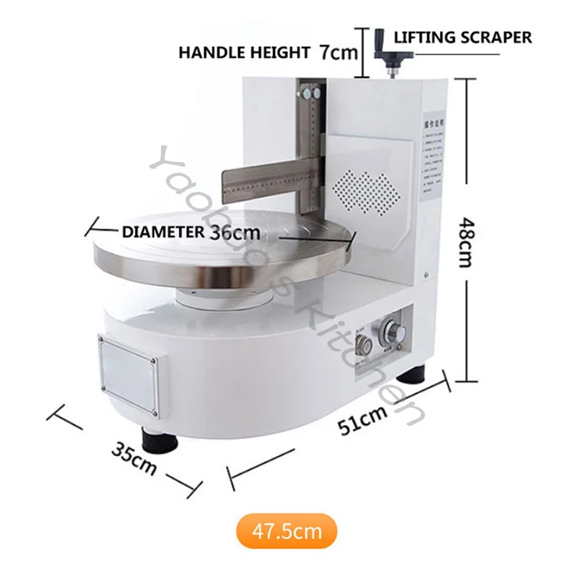 Автоматическая машина для разбрасывания украшений торта, машина для размазывания торта, машина для крема, машина для электрического покрытия для кондитерской