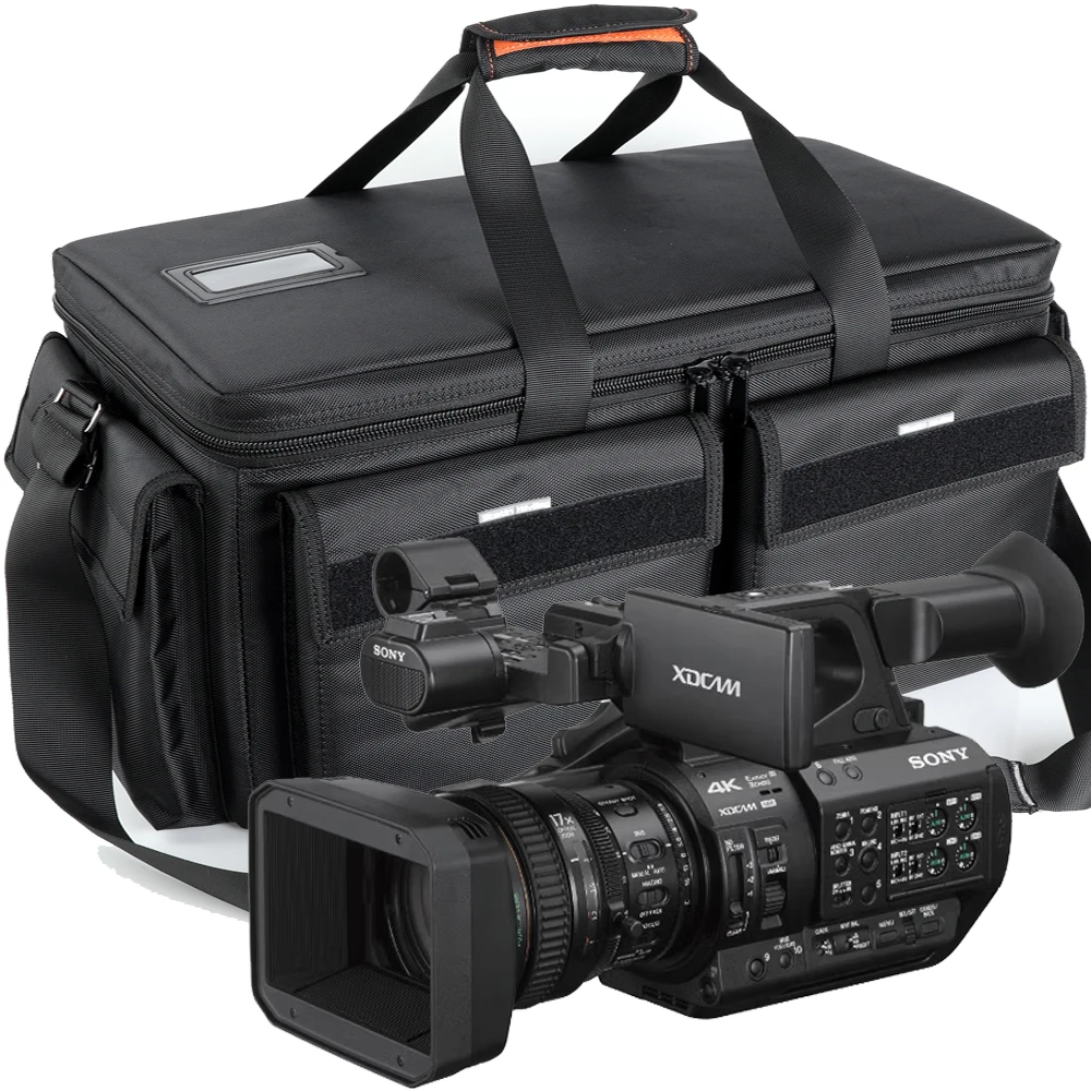 HDV Professional Camcorder Bag Video Functional Camera Backpack For Sony Panasonic JVC Nikon Canon Pressure Proof HD Case Cover