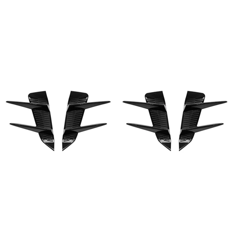 Car Front Bumper Spoiler Side Air Vent Trim Cover Trim For MG 4 MG4 EV Mulan 2023 Accessories