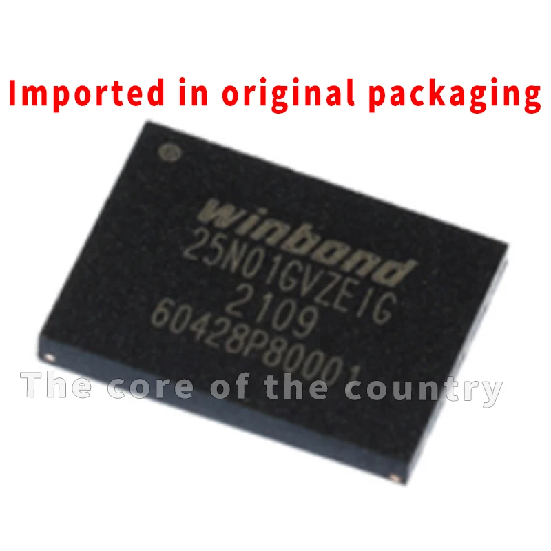 

10 Original Imported W25N01Gvzeig Wson-8 3V 1Gb Serial Nand Flash Memory Chip