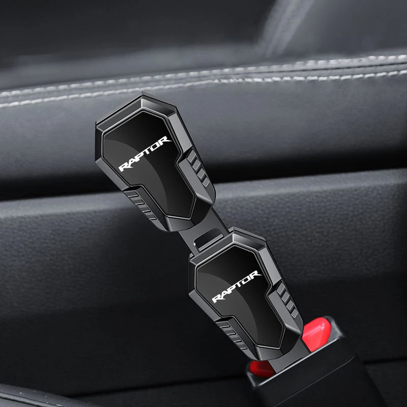 مقعد السيارة حزام تمديد المكونات مشبك حزام الأمان كليب قابل للتعديل موسع لفورد رابتور SV1 F150 F250 F350 موستانج مونديو 5 كوجا #5