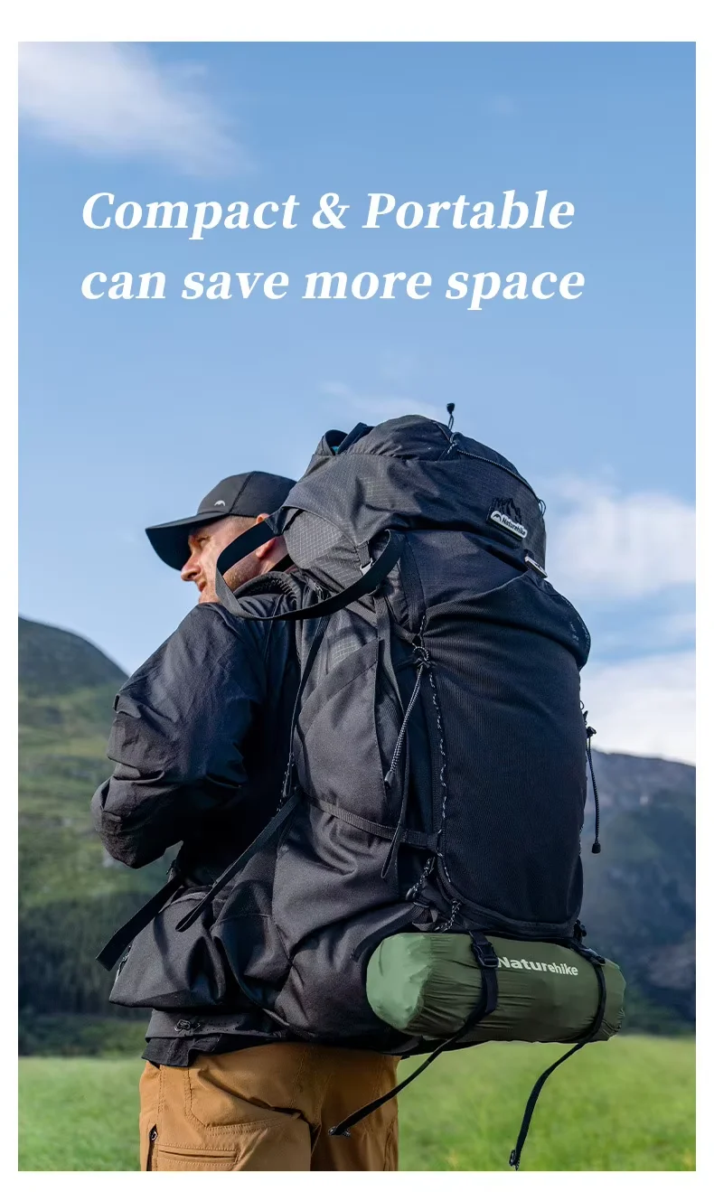 Naturehike FC01 Luftmatratze Camping Aufblasbare Ultraleichte Tragbare Matratze mit Eingebauter Pumpe Luftmatten Wandern Outdoor Faltbare Schlafmatte – Detail 4