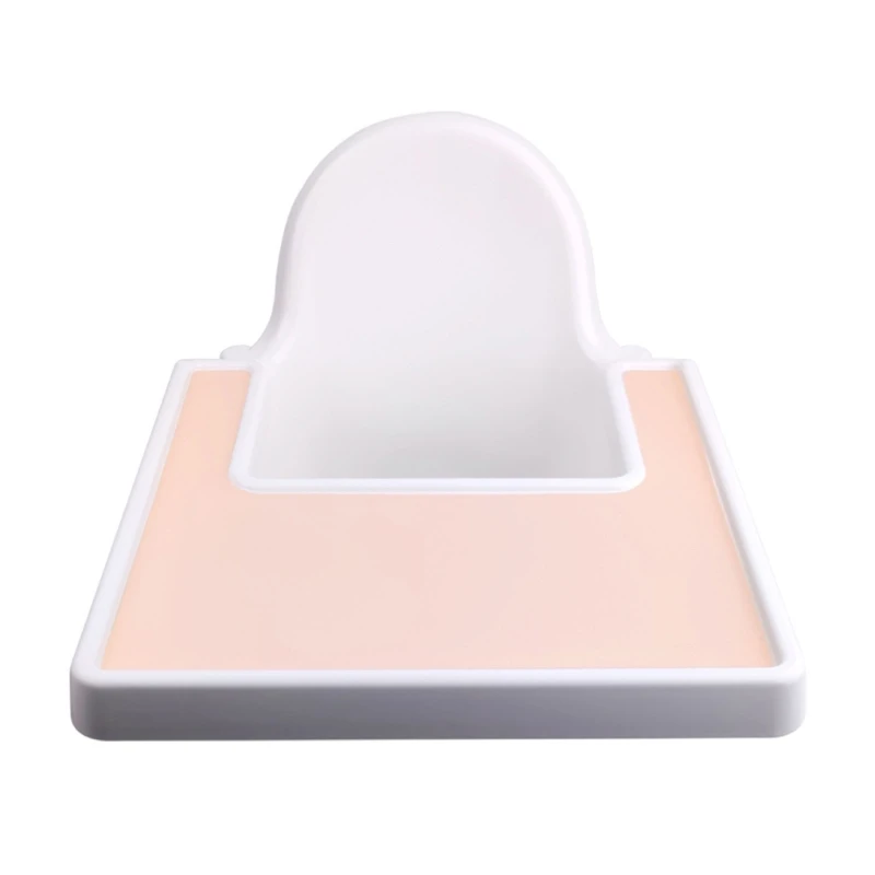 Chaise haute pour bébé, napperon en Silicone, plateau d'alimentation en caoutchouc, chaise haute, tapis repas D5QA