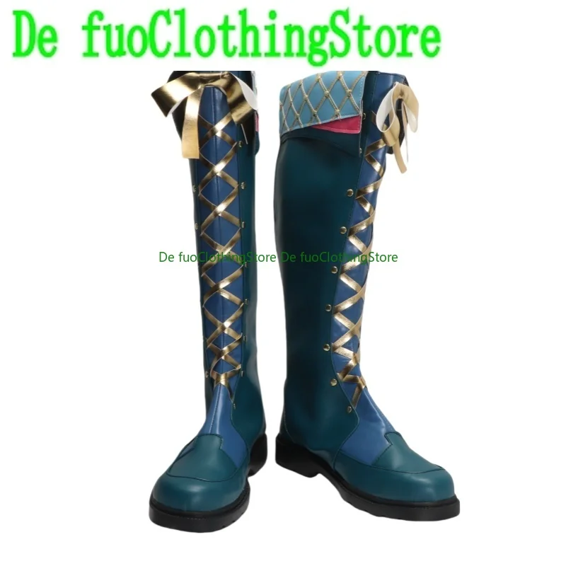 

DeFuo аниме Manzhan Mingchao обувь для косплея Brent Zanni Phoebe обувь для косплея увеличивающая рост обувь большого размера в стиле аниме производительность