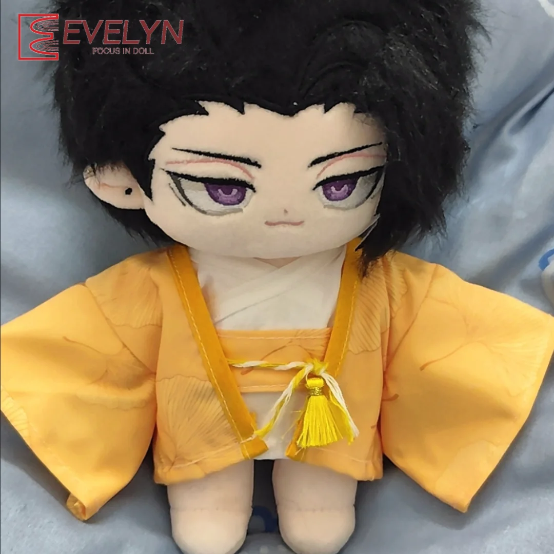 Evelyn 2 Style Japanese Kimono Outfit Accessories for 20CM Anime Cotton Doll Cute Doll Clothes for Dress up Game Clothing Gift