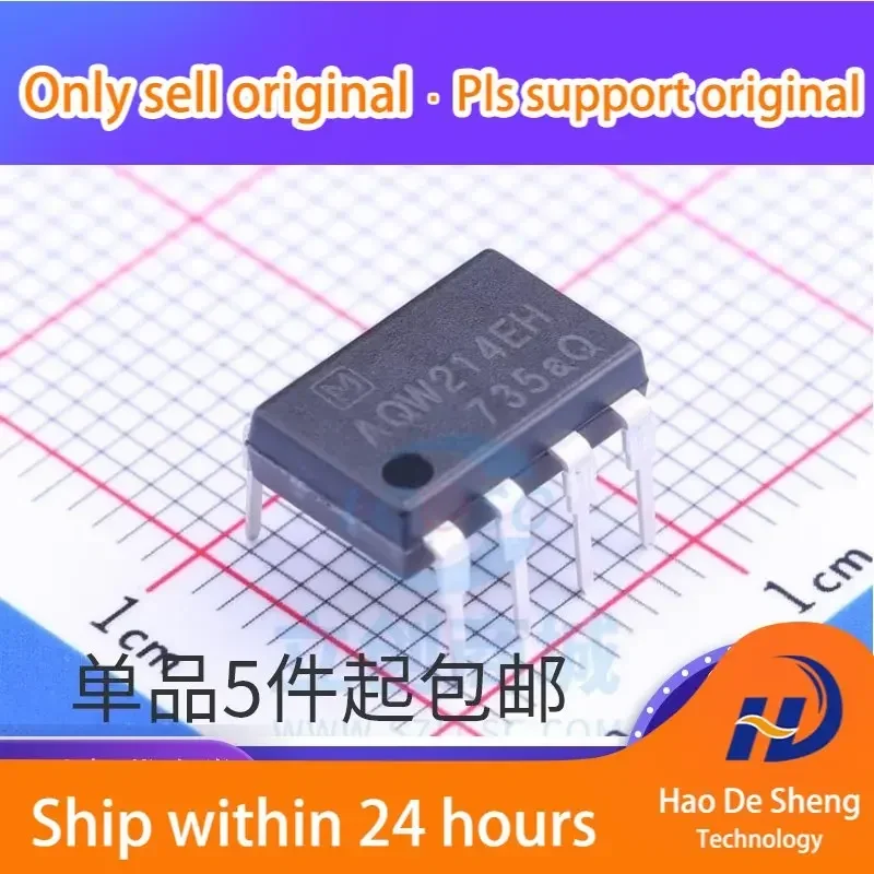 

10 шт./лот AQW214 AQW214EH DIP-8 новый оригинальный в наличии