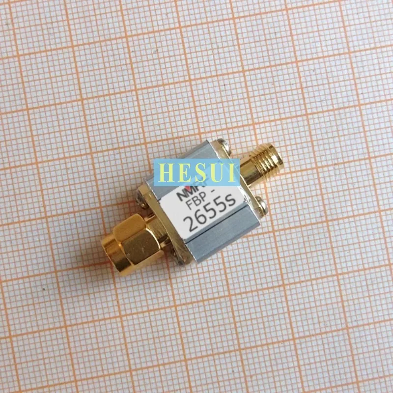 BPF Filter 2655MHz Module LTE dedicated SAW RF  bandpass filter, 1dB passband 2620-2690MHz, SMA interface Module Board