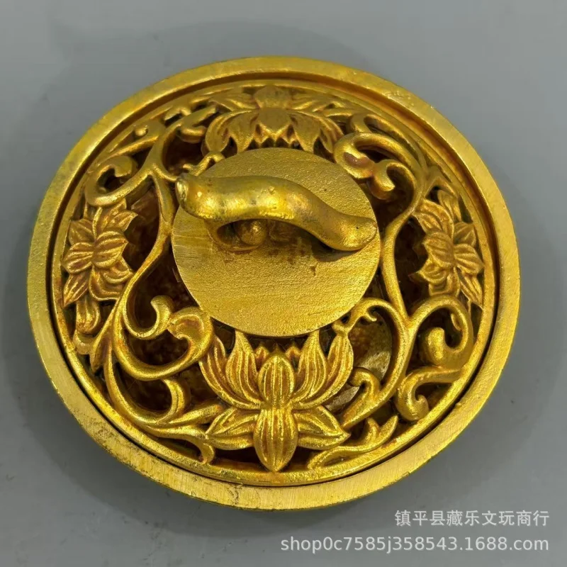 Chinese-style Zen-inspired vintage large mosquito burner with cover, mugwort incense holder, decorative sandalwood home