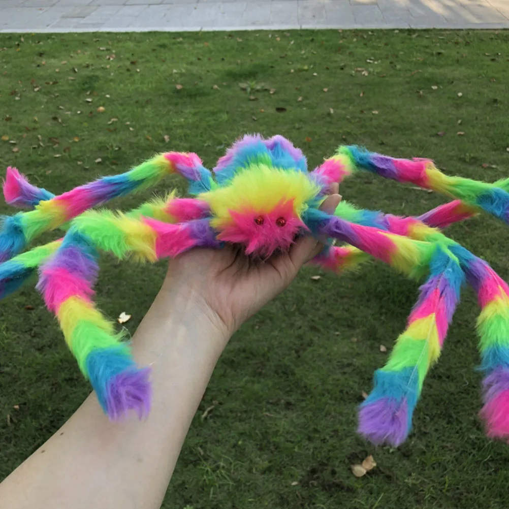 

1pc Halloween Prop Scary Cloth Decor Haunted House Party Accessory Fake Spider Prank Halloween Party Supply Haunted House