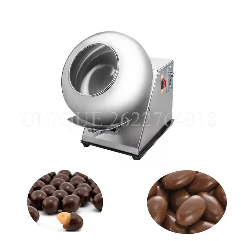 

110/220V Automatic 1-3kg Chocolate Coating Machine Multi-Function Sugar Coating Peanut Coating Pills Polishing Coating Machine