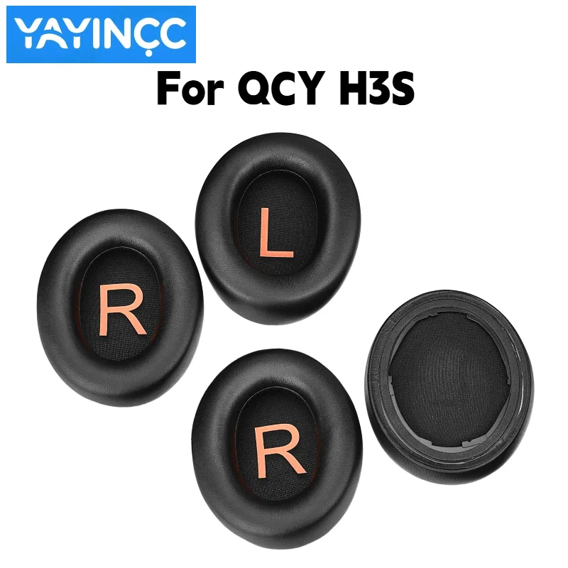 Ersatz-Ohrpolster aus Schaumstoff, einfach zu installieren, Originalversion, mit Schnalle, für QCY H3S Headset, Ersatzteile für Ohrmuscheln. – Detail 1
