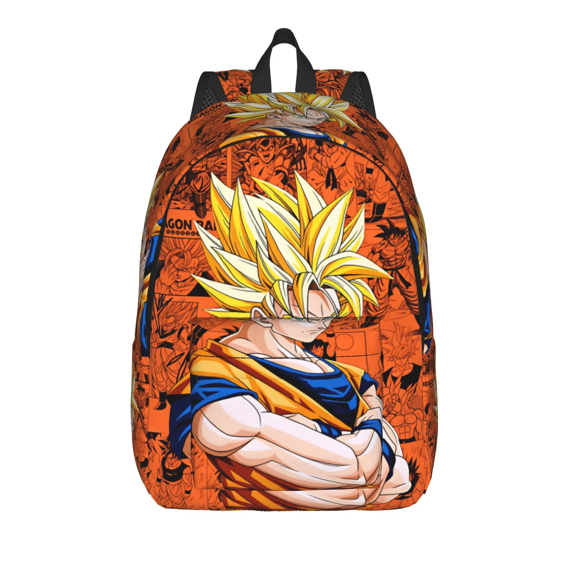 

Dragons Balls Backpack Unisex Large Backpacks Polyester Funny School Bags University Colorful Rucksack