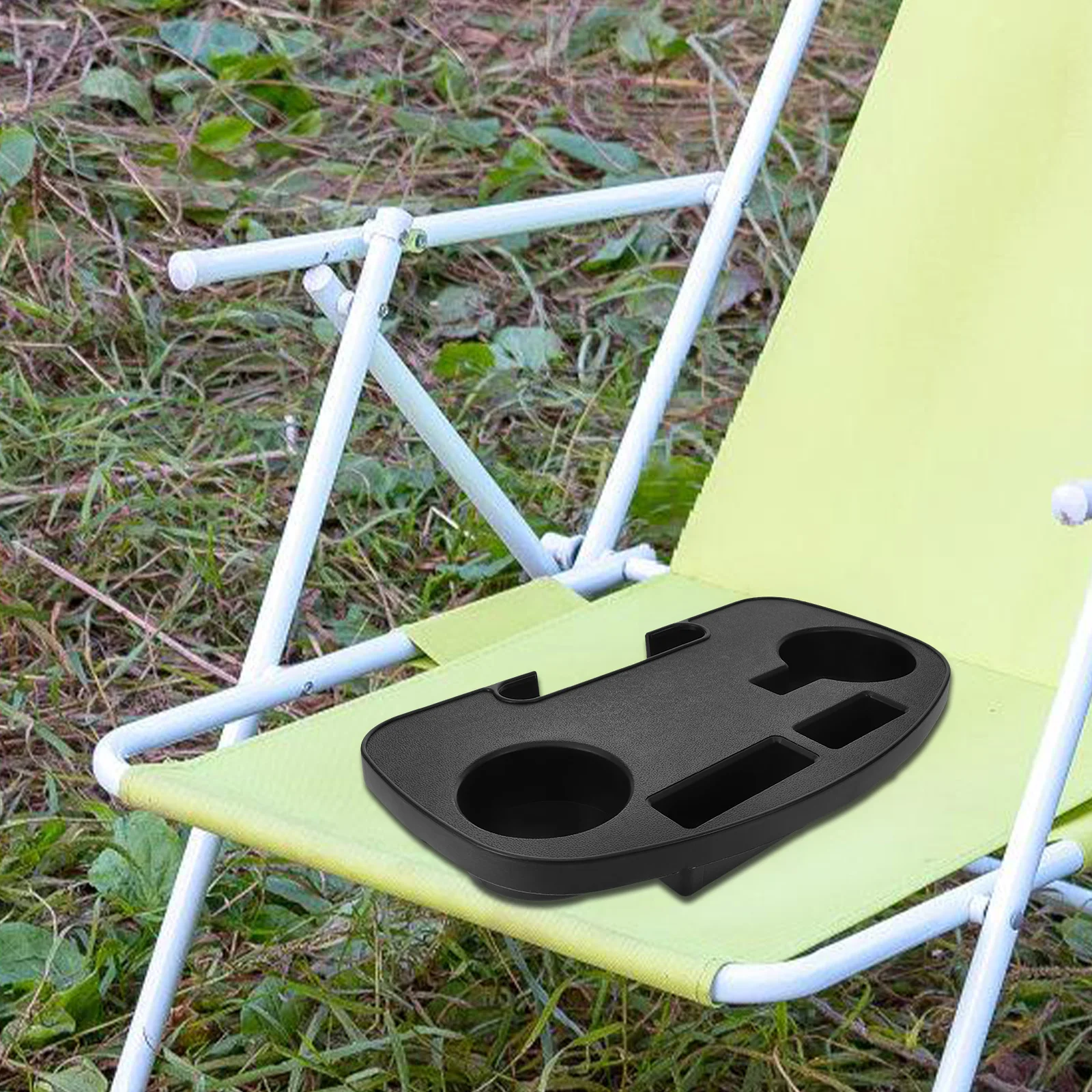 

Recliner Cup Plastic Chair Accessories Tray for Beach Chair Armchair Accessories Durable Drink Holder Outdoor Furniture
