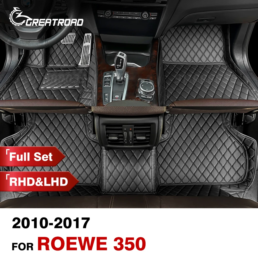 

Car Floor Mats For Roewe 350 2010-2017 Custom Auto Foot Pads Carpet Cover Interior Accessories