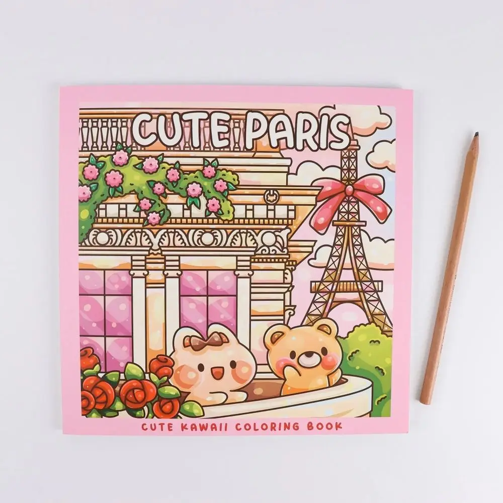 

Froggy Days Cartoon Coloring Book Fuzzy Tales Charming Frog Graffiti Copy Sketch Book Early Education Doodling