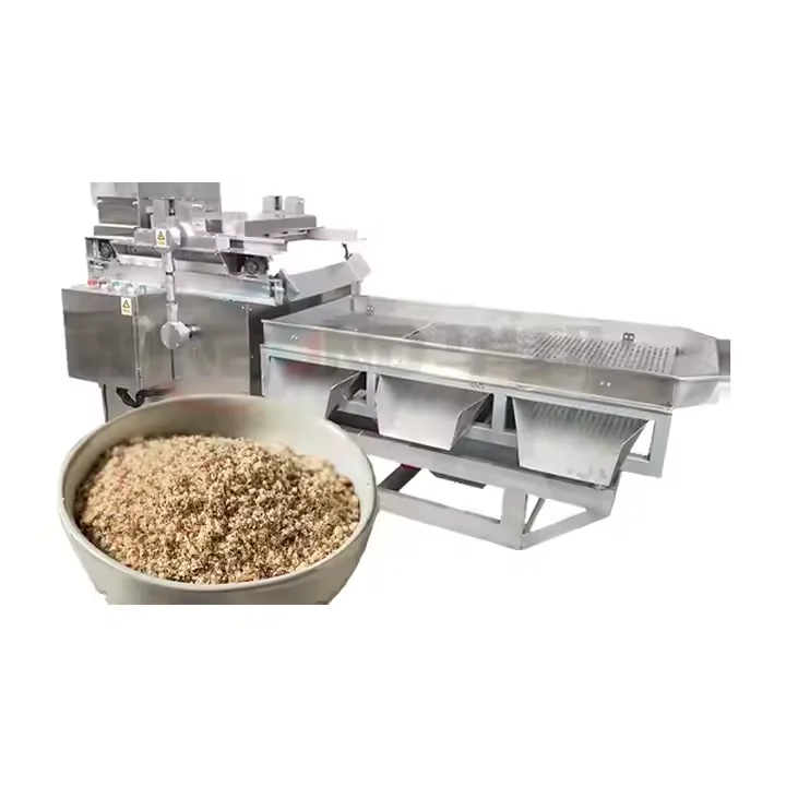 Hot Sale Nut Granulator Peanut Chopping And Crushing Almond Dicing Machine Macadamia Nut Crusher Hazelnut Chopping