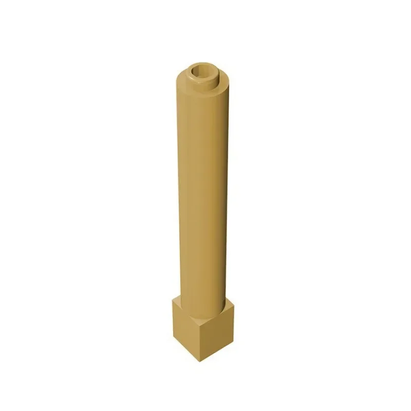 

[24Pcs]【50g】 43888 Interlocking 1x1x6 Support Pillars, Children DIY STEM Building Blocks Toy, Gifts for MOC creators