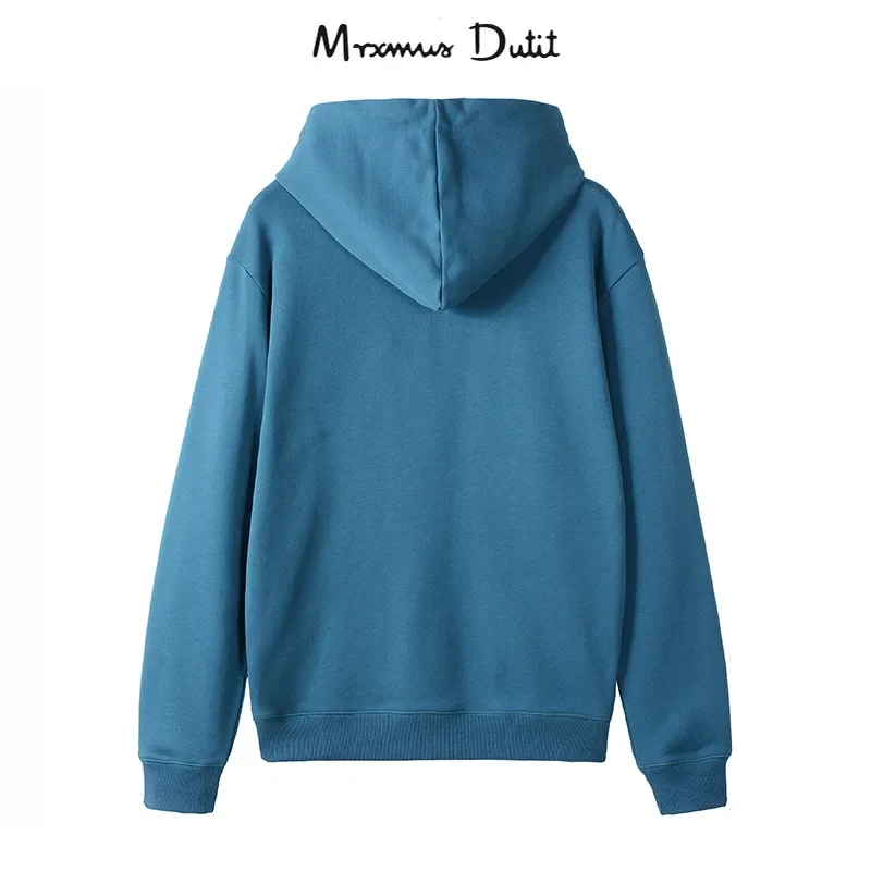 2023 Autumn Men's Brand High end Sweater Men's Hooded Pullover Grey Blue Solid Casual Long Sleeve Autumn Top