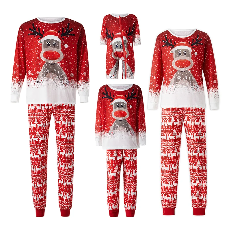 Christmas Pajamas for Family Christmas Pjs for Family Matching Sets Family Christmas Pajamas Xmas Jammies Sleepwear