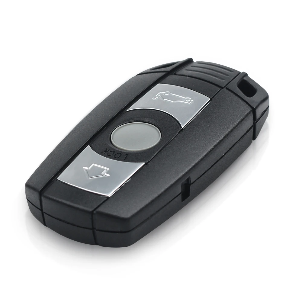 KEYYOU 868MHz 3 Buttons Remote Car Key for BMW E60 E61 E70 E71 E72 E81 E82 E87 E88 KR55WK49123 Smart Key