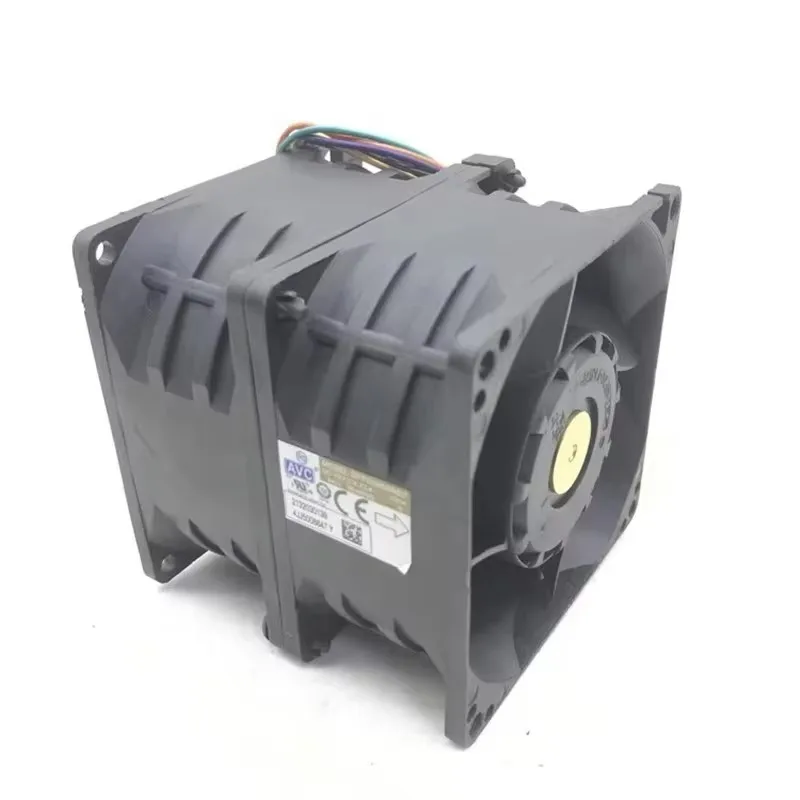 Original DFPC0880B2U 12V 6.72A 80 * 80 * 80MM 8CM Automotive Supercharged Dual Motor Ultra Violent High Speed Cooling Fan