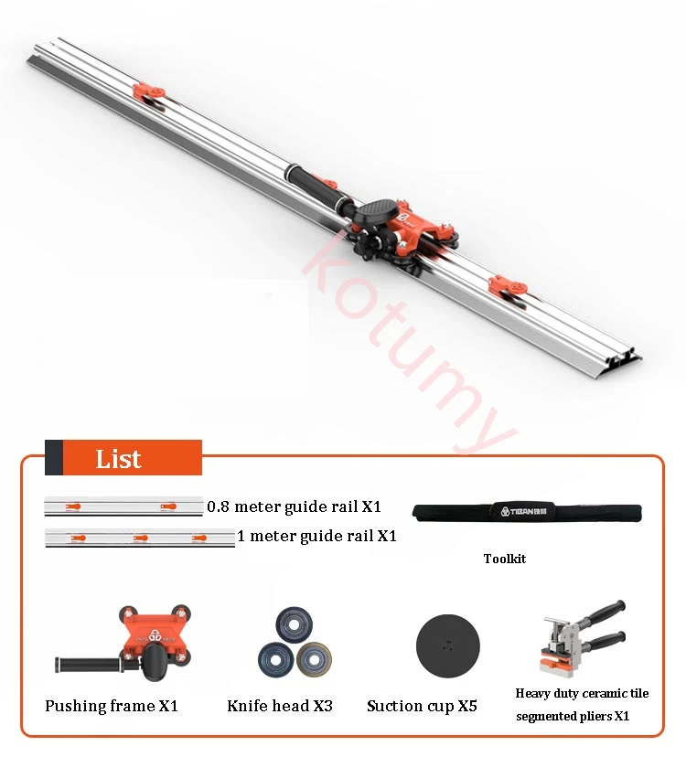 High Precision Ceramic Tile Cutting Machine Ceramic Tile Brick Floor Tile Push Knife 180CM 400CM Tile Cutter Tools