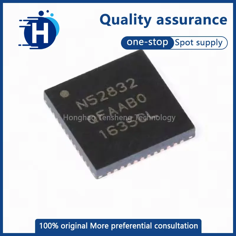 

5 new NRF52832-CIAA-R WLCSP50 Bluetooth wireless transceiver chips