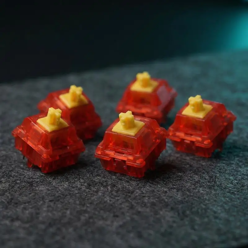 Teclado Mecânico RGB Y2 Switch Linear 32g 40g 48g 53g para Jogos, Acessórios HIFI, Montagem Personalizada, Resposta Rápida