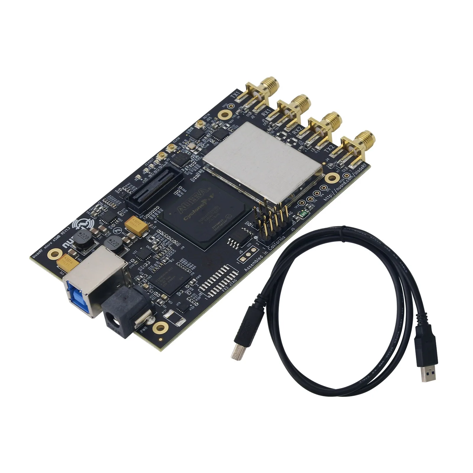 

Плата Nuand Blader f 2.0 Micro XA5 USB3.0 SDR 47 МГц - 6 ГГц Плата разработки FPGA с высоким постоянным востоком