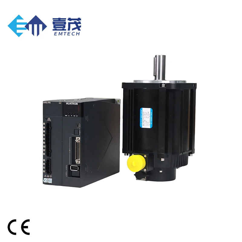 มอเตอร์เซอร์โว AC ขนาดใหญ่ 2500 รอบต่อนาที 3.8 กิโลวัตต์ 130 มม. 380 โวลต์ พร้อมไดรเวอร์ 130ASF-M38025 ได้รับการรับรองมาตรฐาน CE สำหรับระบบควบคุม CNC