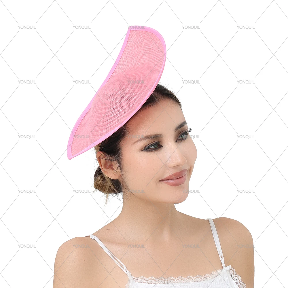 2026 neue 32 * 21 CM Zylinder Frauen Party Derby Cocktail Damen Chapeau Kappe Braut Hochzeit Basis Fascinator DIY Haar Zubehör – Detail 6