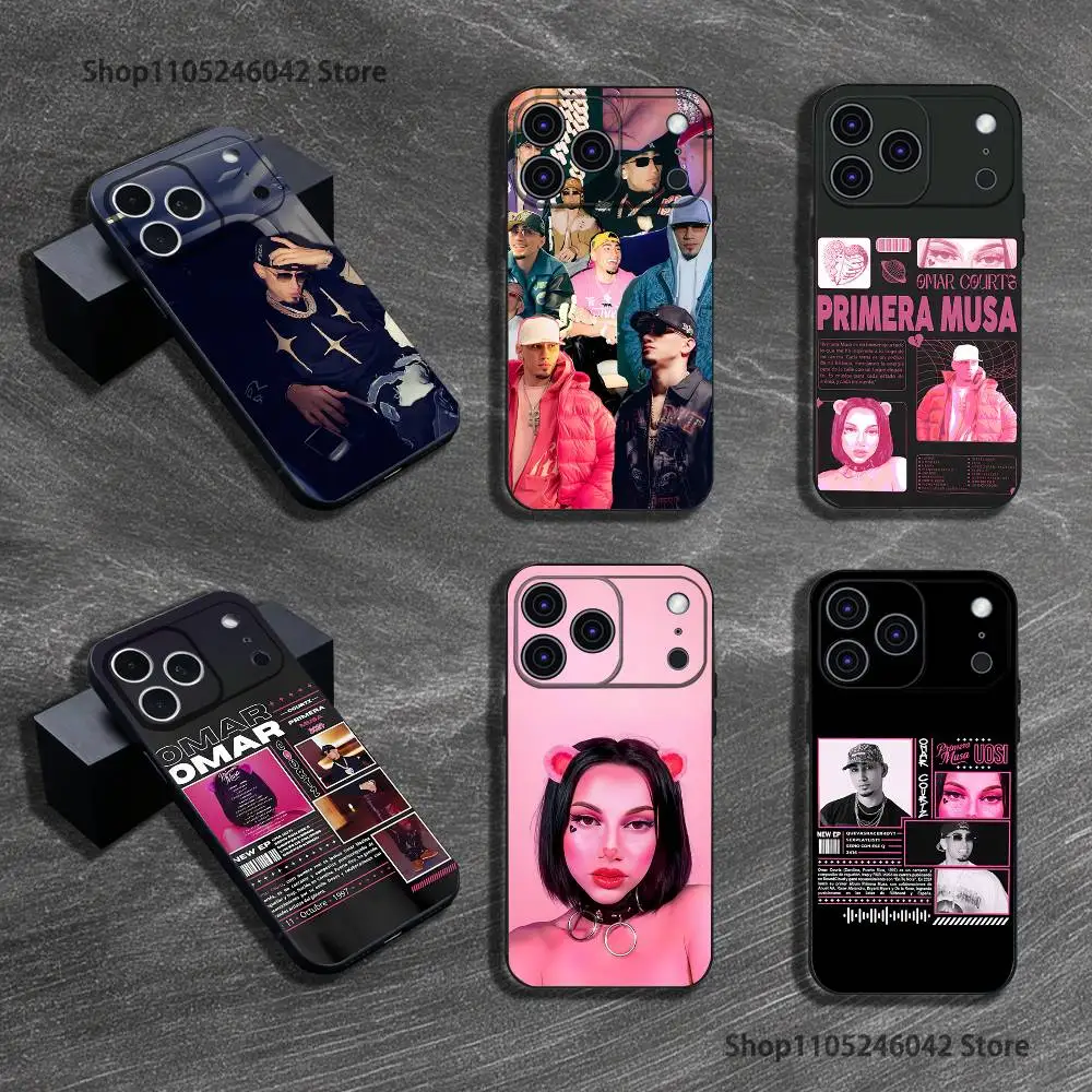 

Primera Musa Omar Courtz For iPhone 17,16,15,14,13,12,11,Pro,XS,Max,XR,Plus,E,SE4,Mini Black Soft Cover Phone Case