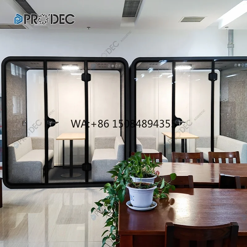 Portable Smoking Room Sound-proof Recording Booth Privacy Acoustic Office Booth Pod